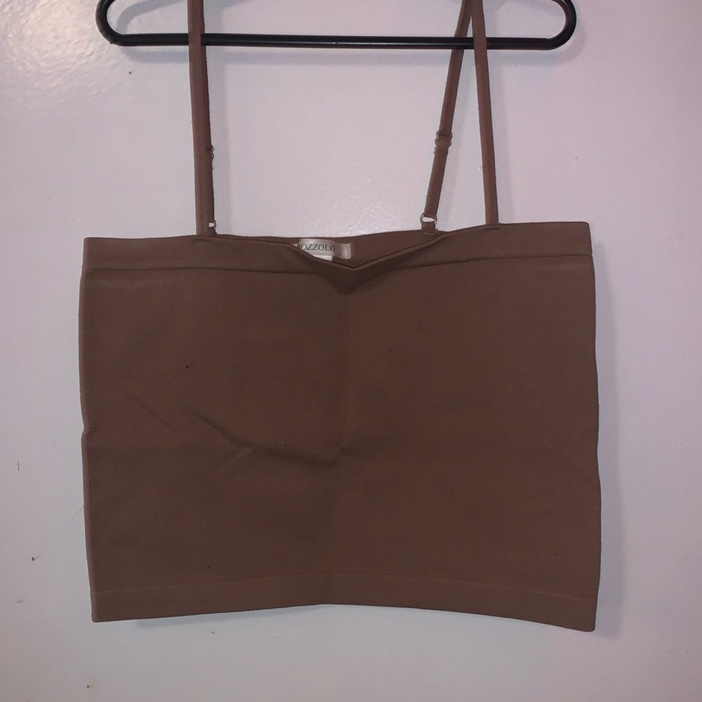 Bozzolo tank - small, brown